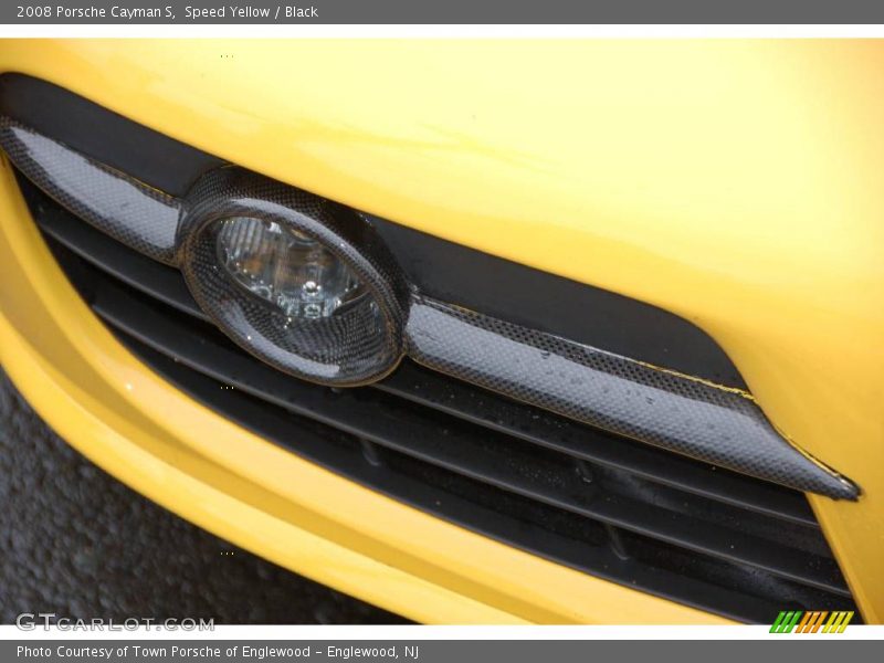 Speed Yellow / Black 2008 Porsche Cayman S