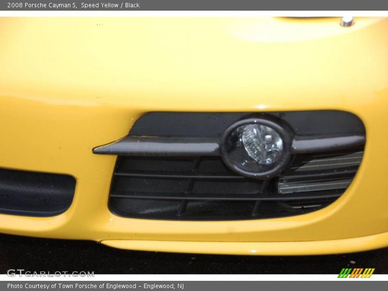 Speed Yellow / Black 2008 Porsche Cayman S