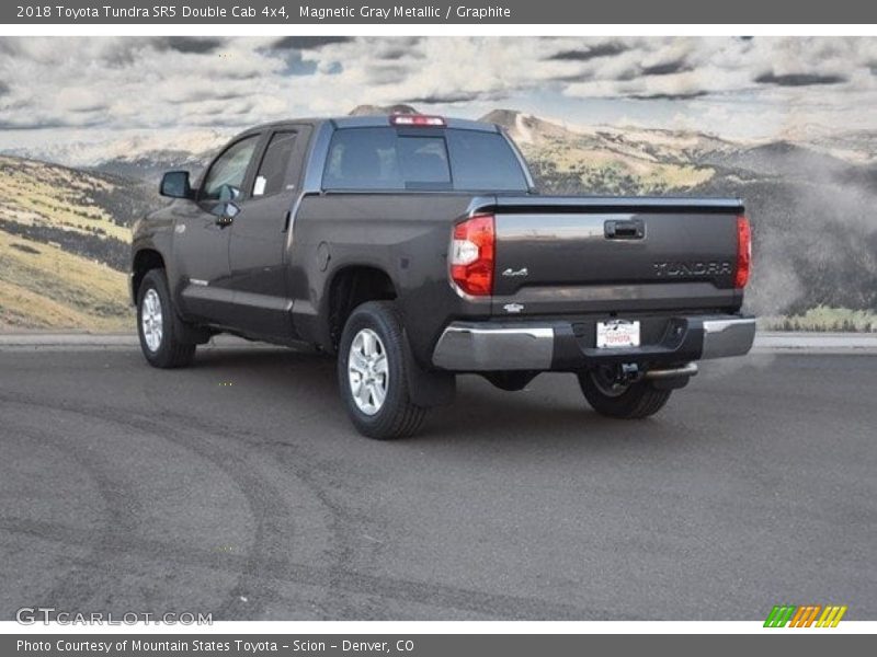 Magnetic Gray Metallic / Graphite 2018 Toyota Tundra SR5 Double Cab 4x4