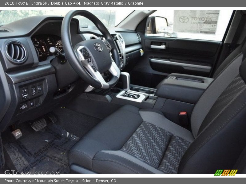 Magnetic Gray Metallic / Graphite 2018 Toyota Tundra SR5 Double Cab 4x4