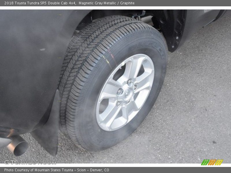 Magnetic Gray Metallic / Graphite 2018 Toyota Tundra SR5 Double Cab 4x4