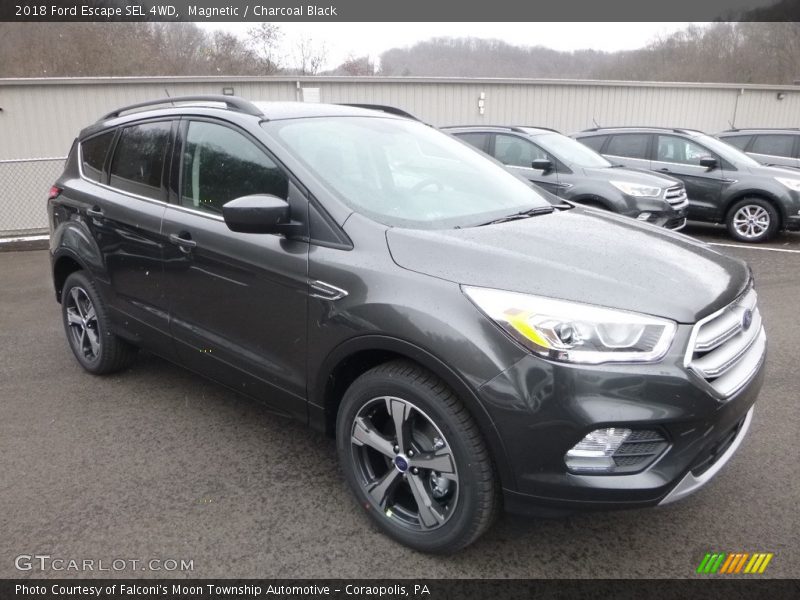 Magnetic / Charcoal Black 2018 Ford Escape SEL 4WD