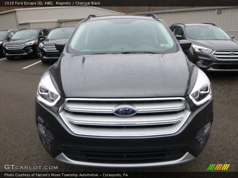 Magnetic / Charcoal Black 2018 Ford Escape SEL 4WD