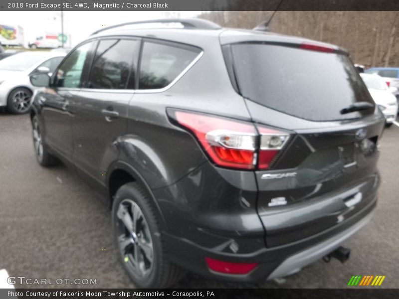 Magnetic / Charcoal Black 2018 Ford Escape SEL 4WD