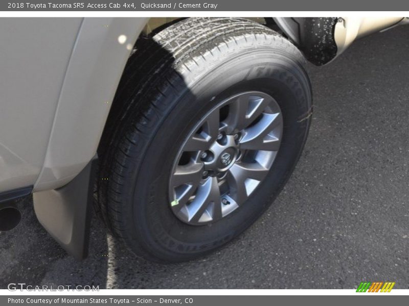 Quicksand / Cement Gray 2018 Toyota Tacoma SR5 Access Cab 4x4