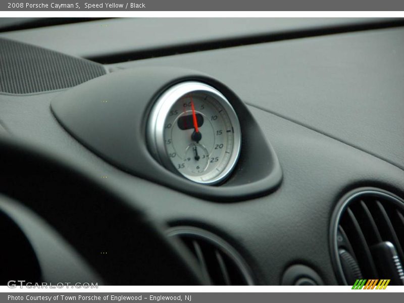 Speed Yellow / Black 2008 Porsche Cayman S
