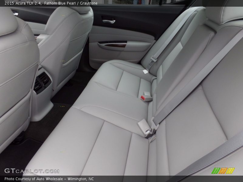 Fathom Blue Pearl / Graystone 2015 Acura TLX 2.4