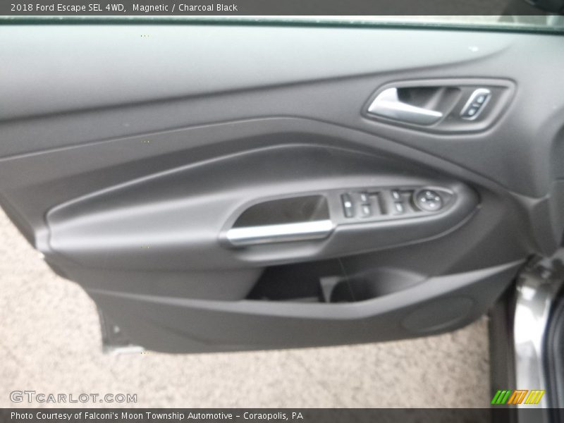 Magnetic / Charcoal Black 2018 Ford Escape SEL 4WD