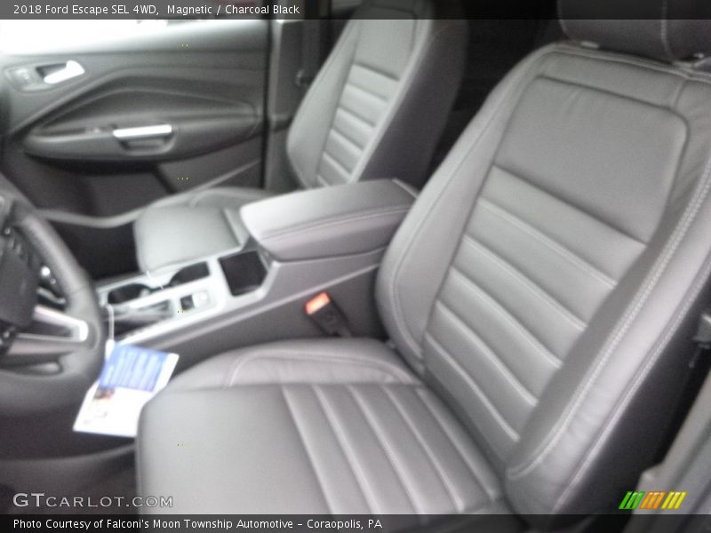Magnetic / Charcoal Black 2018 Ford Escape SEL 4WD
