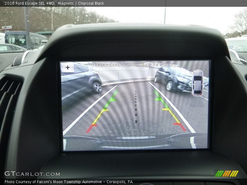 Magnetic / Charcoal Black 2018 Ford Escape SEL 4WD