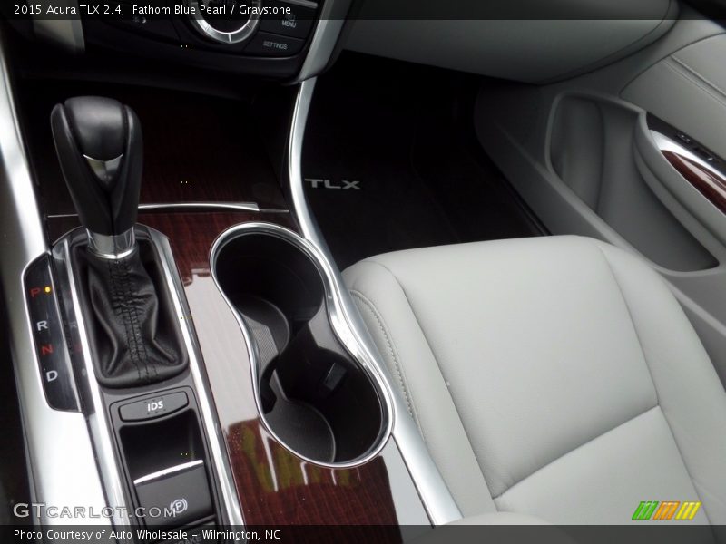 Fathom Blue Pearl / Graystone 2015 Acura TLX 2.4
