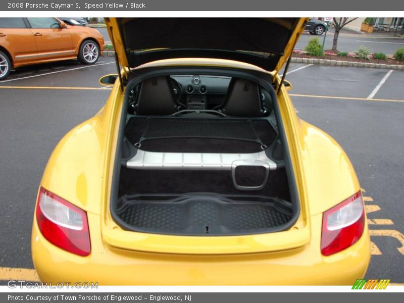 Speed Yellow / Black 2008 Porsche Cayman S