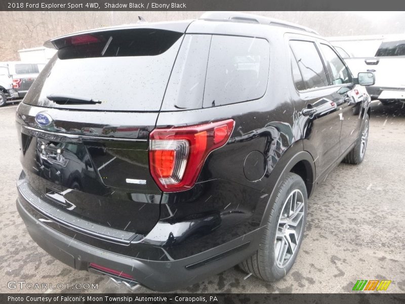 Shadow Black / Ebony Black 2018 Ford Explorer Sport 4WD
