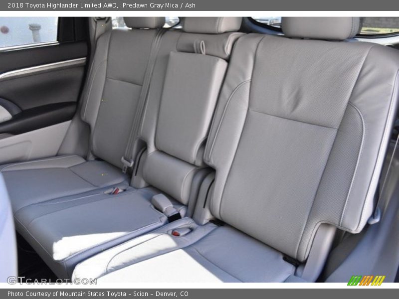 Predawn Gray Mica / Ash 2018 Toyota Highlander Limited AWD