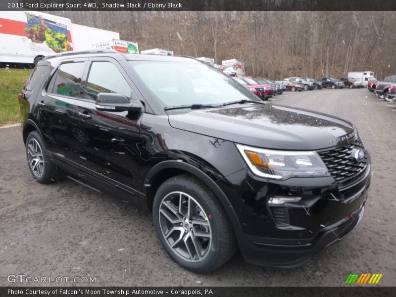 Front 3/4 View of 2018 Explorer Sport 4WD