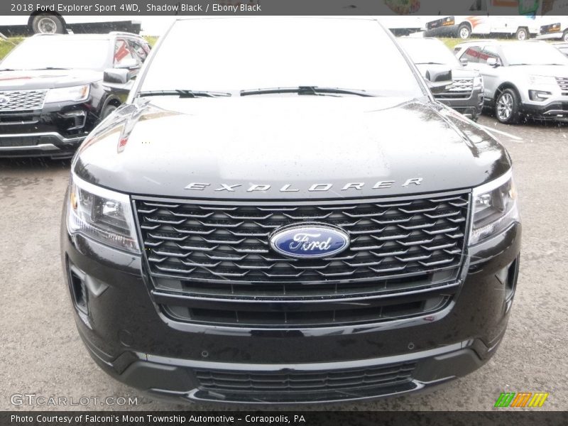 Shadow Black / Ebony Black 2018 Ford Explorer Sport 4WD