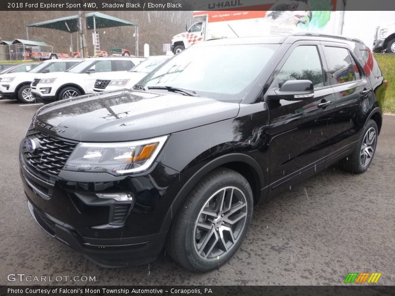 Shadow Black / Ebony Black 2018 Ford Explorer Sport 4WD