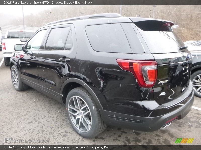 Shadow Black / Ebony Black 2018 Ford Explorer Sport 4WD