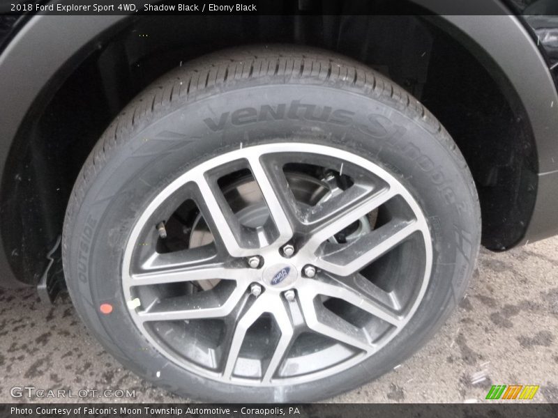 Shadow Black / Ebony Black 2018 Ford Explorer Sport 4WD