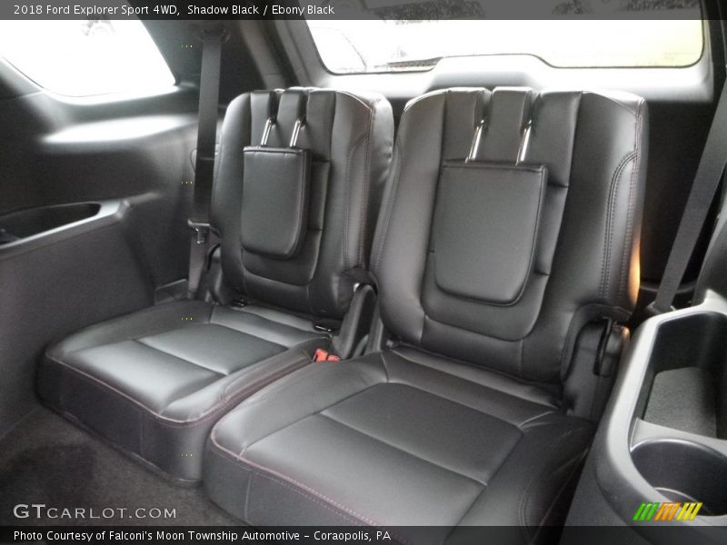 Rear Seat of 2018 Explorer Sport 4WD