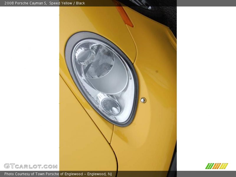 Speed Yellow / Black 2008 Porsche Cayman S