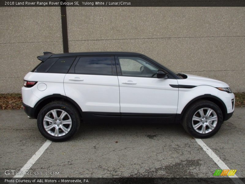  2018 Range Rover Evoque SE Yulong White