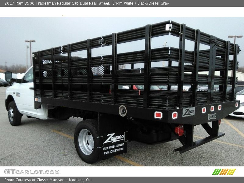 Bright White / Black/Diesel Gray 2017 Ram 3500 Tradesman Regular Cab Dual Rear Wheel