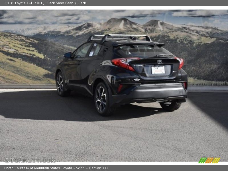Black Sand Pearl / Black 2018 Toyota C-HR XLE