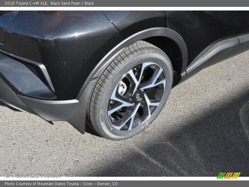 Black Sand Pearl / Black 2018 Toyota C-HR XLE
