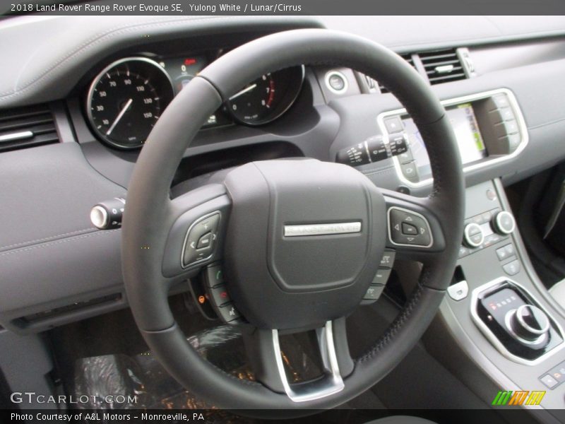  2018 Range Rover Evoque SE Steering Wheel