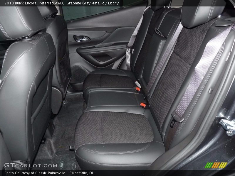 Graphite Gray Metallic / Ebony 2018 Buick Encore Preferred AWD