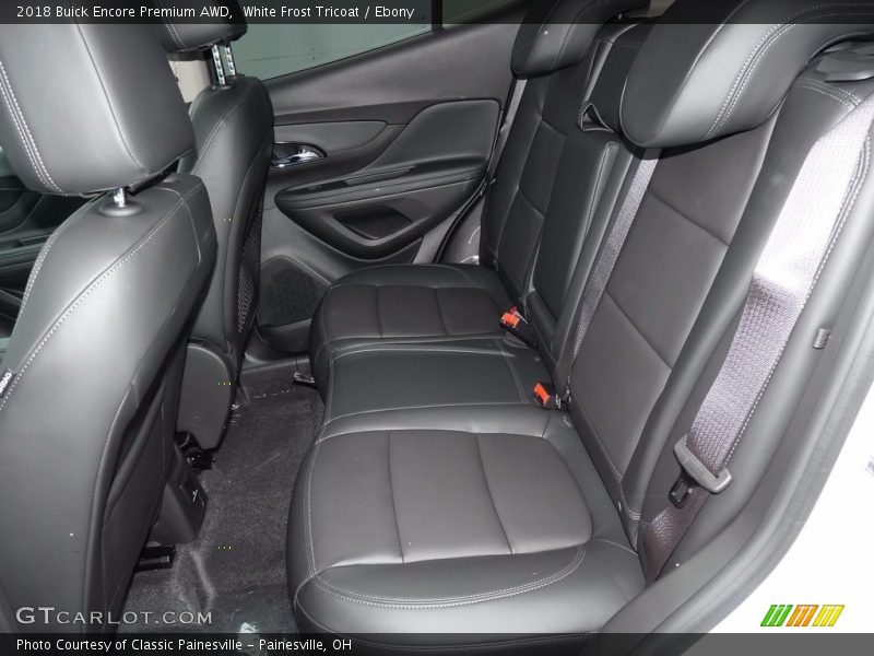 Rear Seat of 2018 Encore Premium AWD