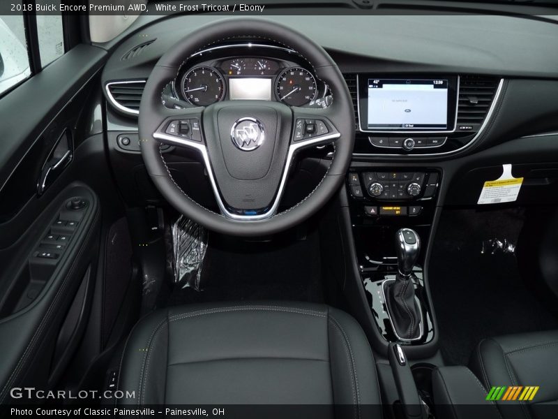 Dashboard of 2018 Encore Premium AWD