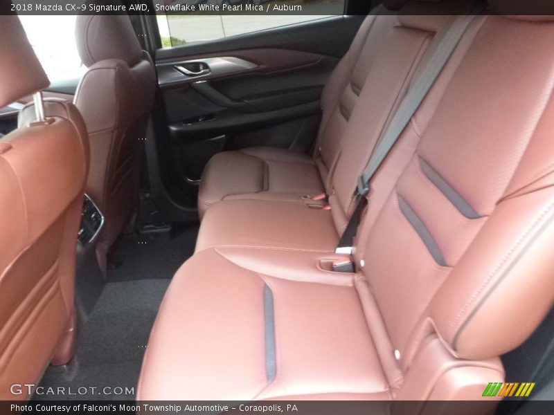 Rear Seat of 2018 CX-9 Signature AWD