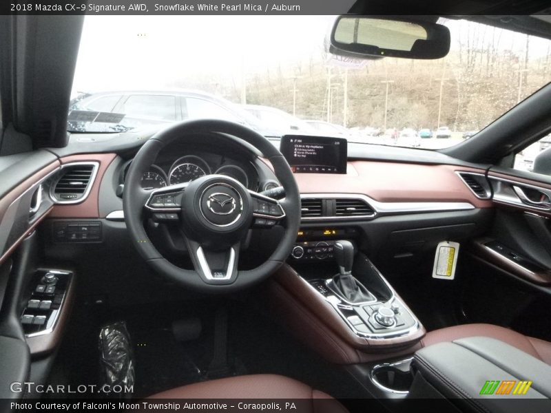 Front Seat of 2018 CX-9 Signature AWD