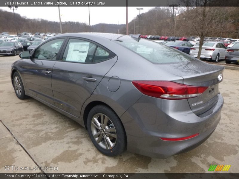 Galactic Gray / Gray 2018 Hyundai Elantra Value Edition