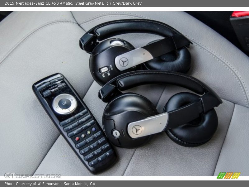 Steel Grey Metallic / Grey/Dark Grey 2015 Mercedes-Benz GL 450 4Matic
