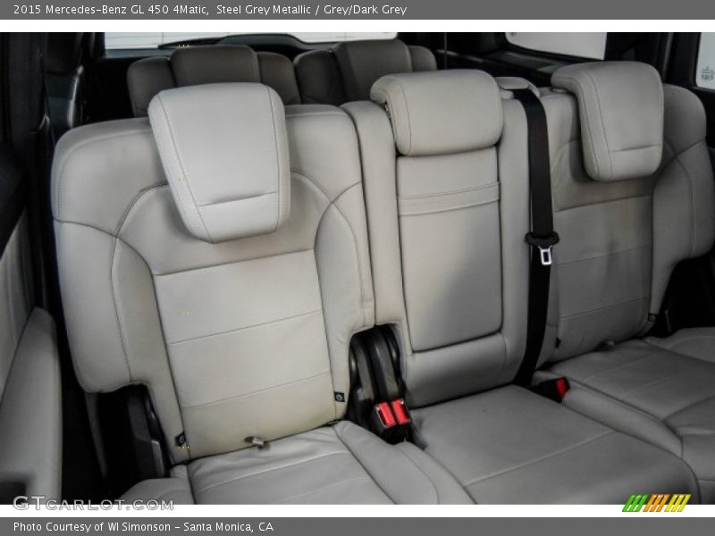 Steel Grey Metallic / Grey/Dark Grey 2015 Mercedes-Benz GL 450 4Matic