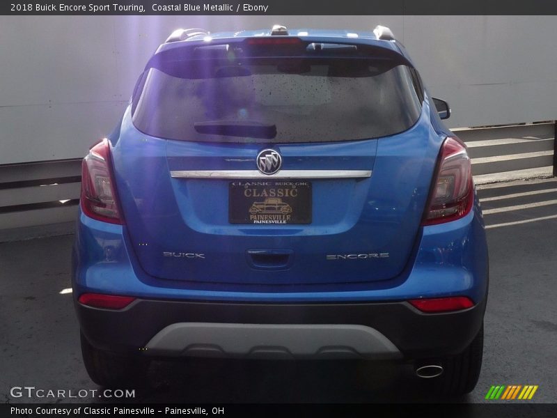 Coastal Blue Metallic / Ebony 2018 Buick Encore Sport Touring
