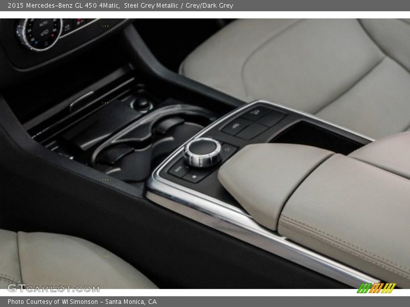 Steel Grey Metallic / Grey/Dark Grey 2015 Mercedes-Benz GL 450 4Matic