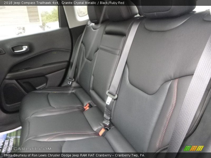 Granite Crystal Metallic / Black/Ruby Red 2018 Jeep Compass Trailhawk 4x4