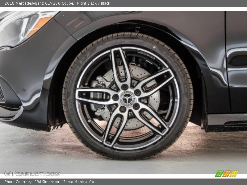 Night Black / Black 2018 Mercedes-Benz CLA 250 Coupe