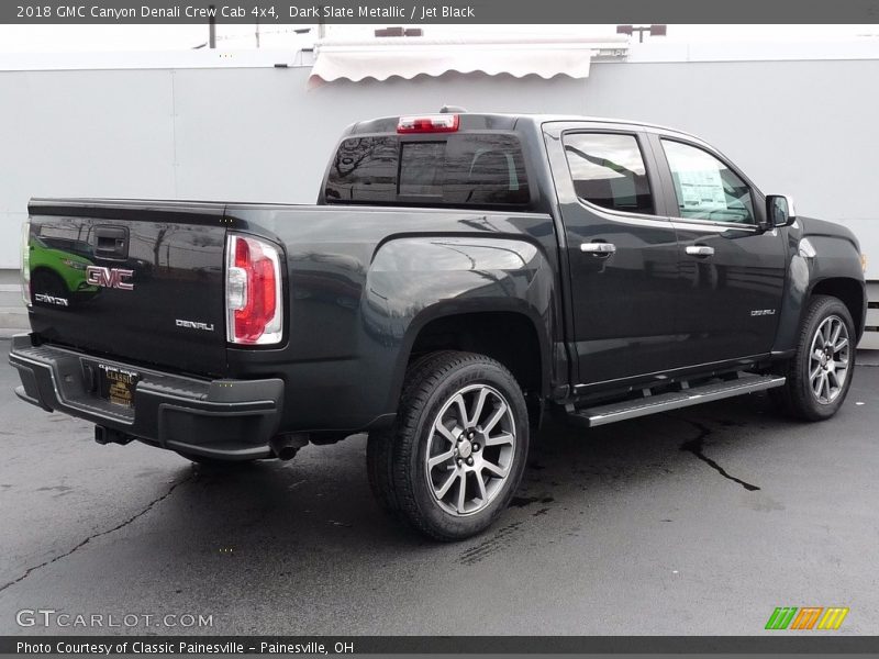 Dark Slate Metallic / Jet Black 2018 GMC Canyon Denali Crew Cab 4x4