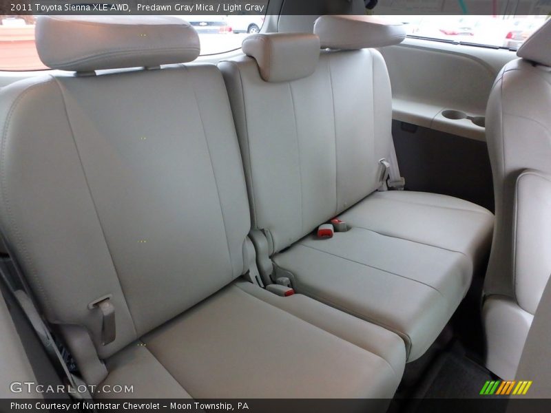 Predawn Gray Mica / Light Gray 2011 Toyota Sienna XLE AWD