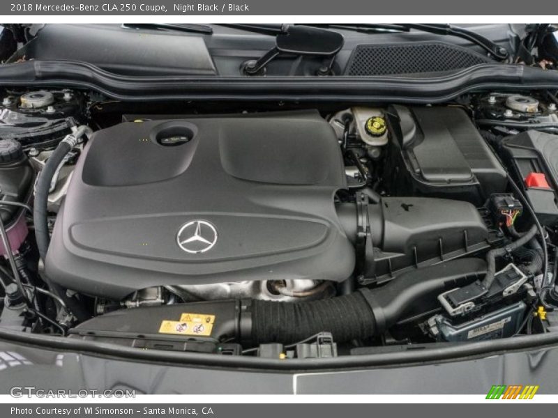 Night Black / Black 2018 Mercedes-Benz CLA 250 Coupe