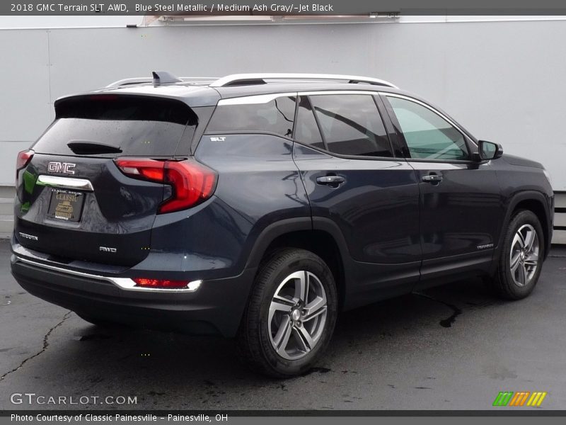 Blue Steel Metallic / Medium Ash Gray/­Jet Black 2018 GMC Terrain SLT AWD