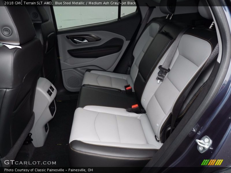 Blue Steel Metallic / Medium Ash Gray/­Jet Black 2018 GMC Terrain SLT AWD