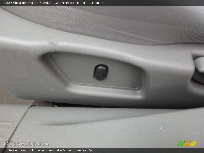 Golden Pewter Metallic / Titanium 2009 Chevrolet Malibu LS Sedan