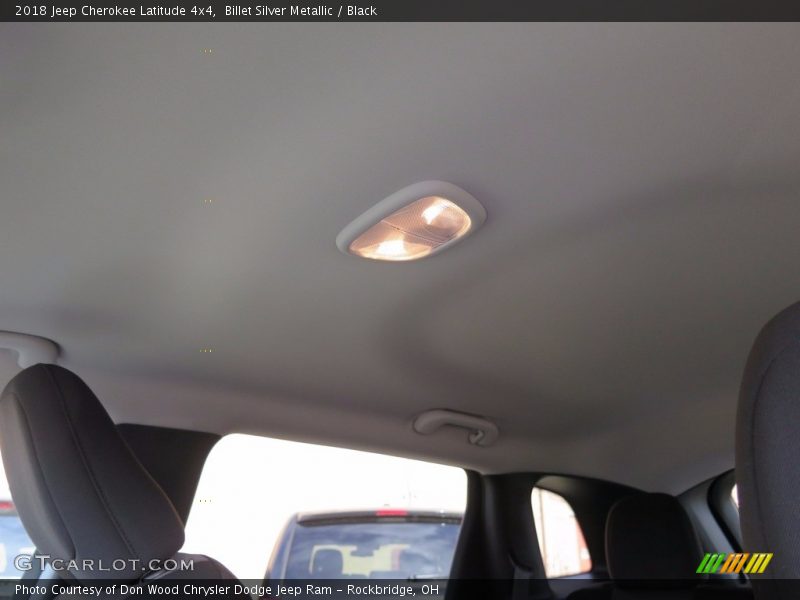 Billet Silver Metallic / Black 2018 Jeep Cherokee Latitude 4x4
