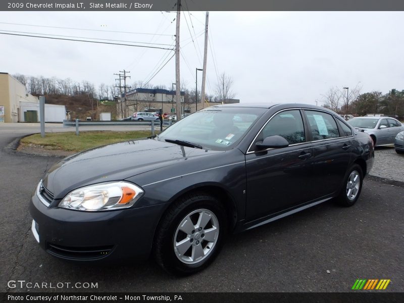 Slate Metallic / Ebony 2009 Chevrolet Impala LT